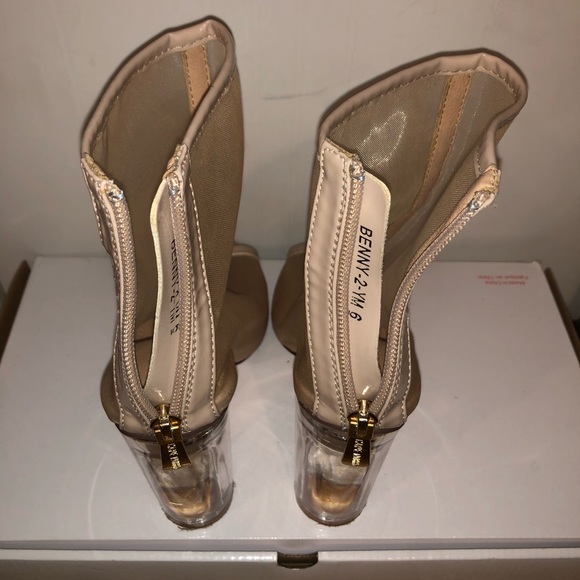 Nude Mesh booties - Picture 7 of 10